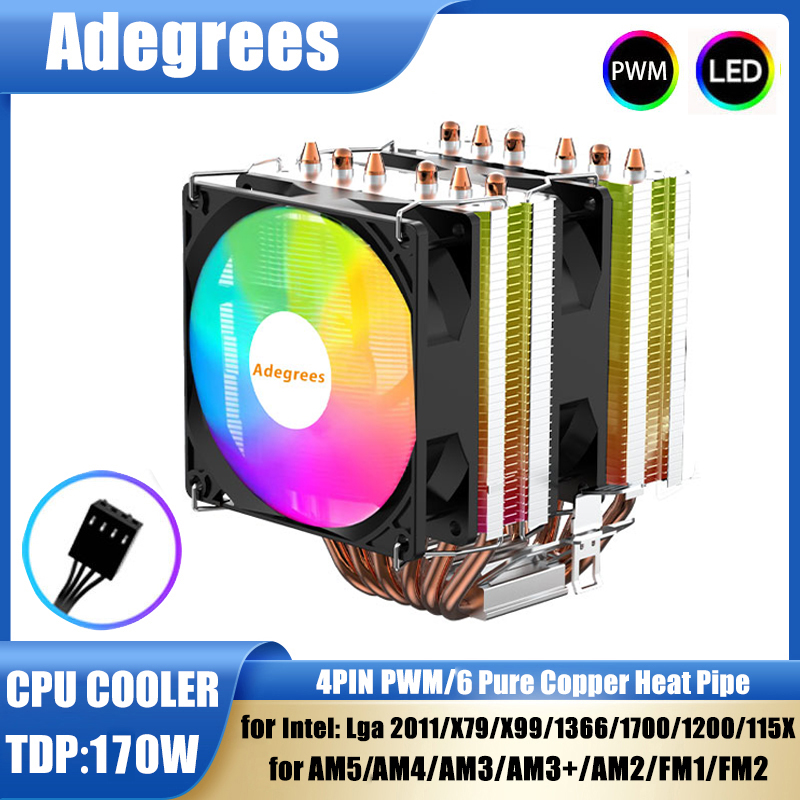 Air Cooler Cpu - Dissipatore CPU a Raffreddamento ad Aria