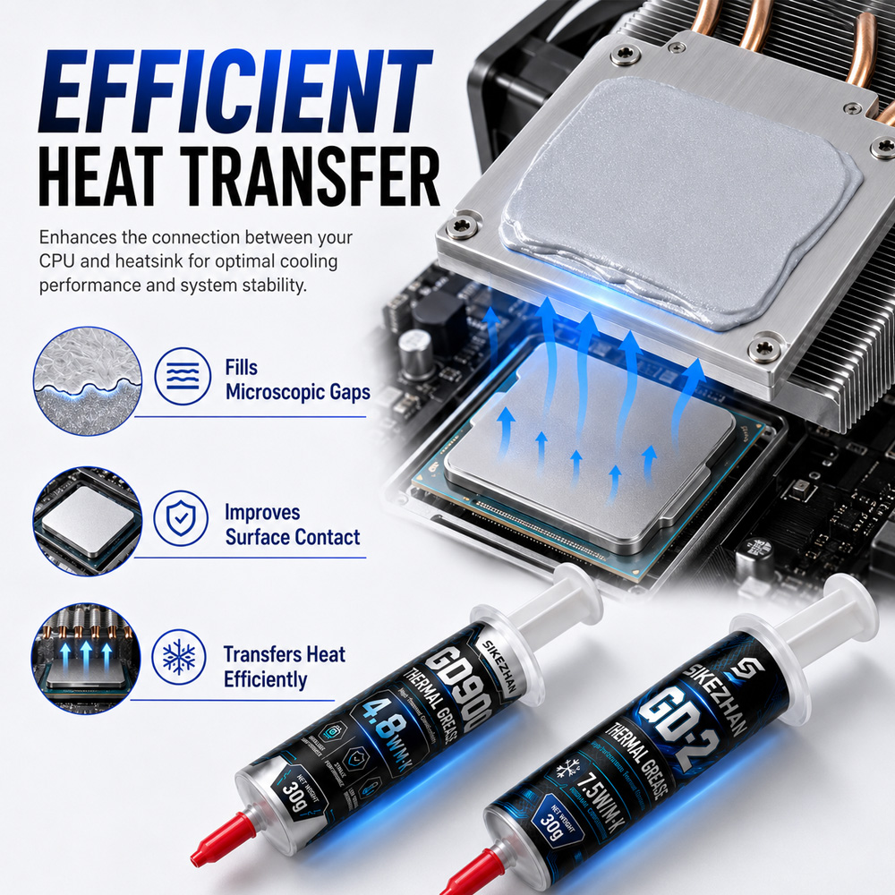 SIKEZHAN 2Pc Pasta Termica 30g - Thermal Paste recensione e prezzo
