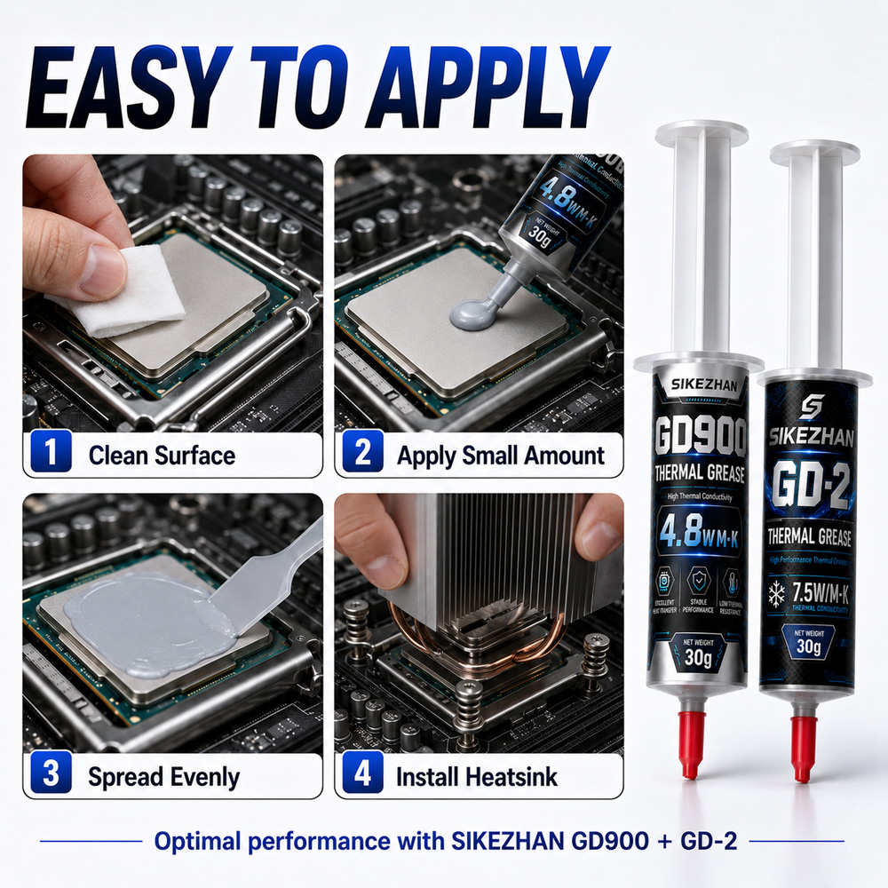 SIKEZHAN 2Pc Pasta Termica 30g - Thermal Paste recensione e prezzo