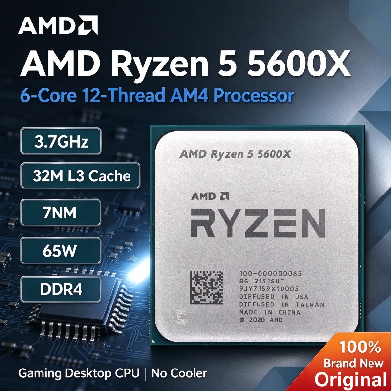 AMD Ryzen 5 5600X 3.7GHz 6 Cor - Cpu Cooler recensione e prezzo